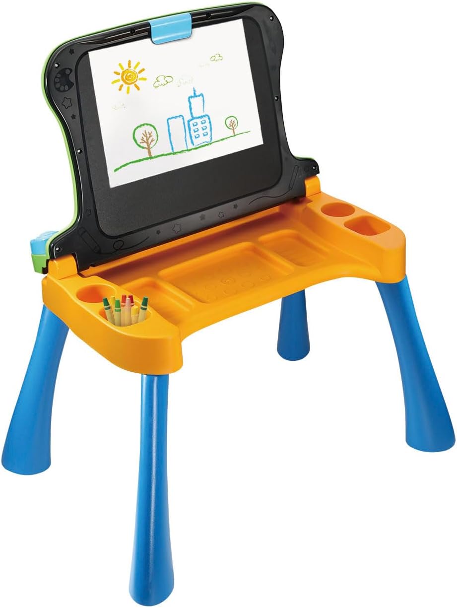 VTech 5 - in - 1 Magischer Schreibtisch – Buntes Lern - und Spielcenter