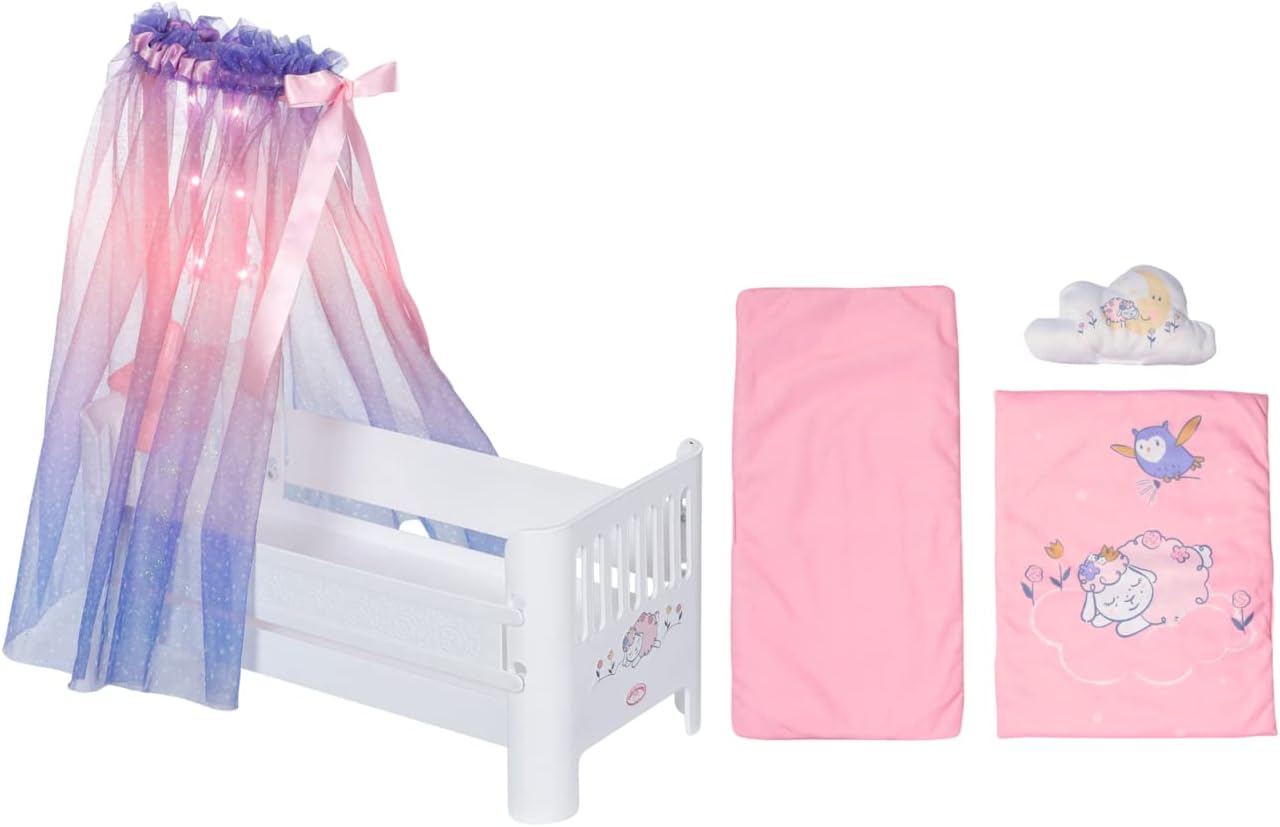 Baby Annabell – Sweet Dreams Puppenbett mit Himmel
