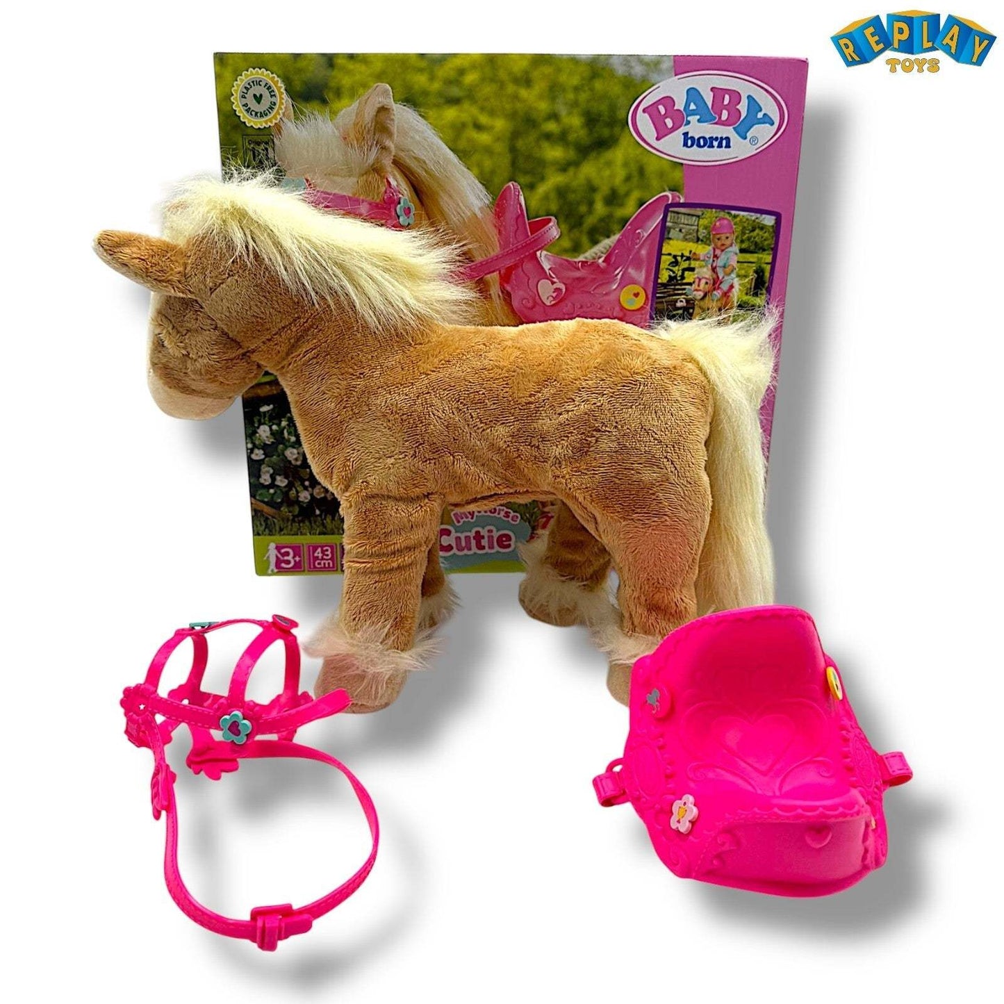 Zapf 831168 Baby Born My Cute Horse Puppenpferd - defekt für Bastler