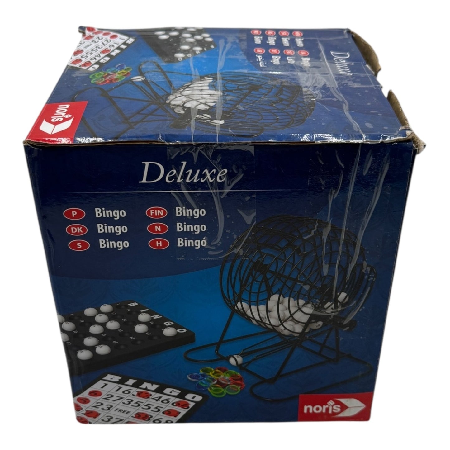 Noris 606108011 - Deluxe Bingo, Für 2 bis 6 Spieler - Der Spieleklassiker
