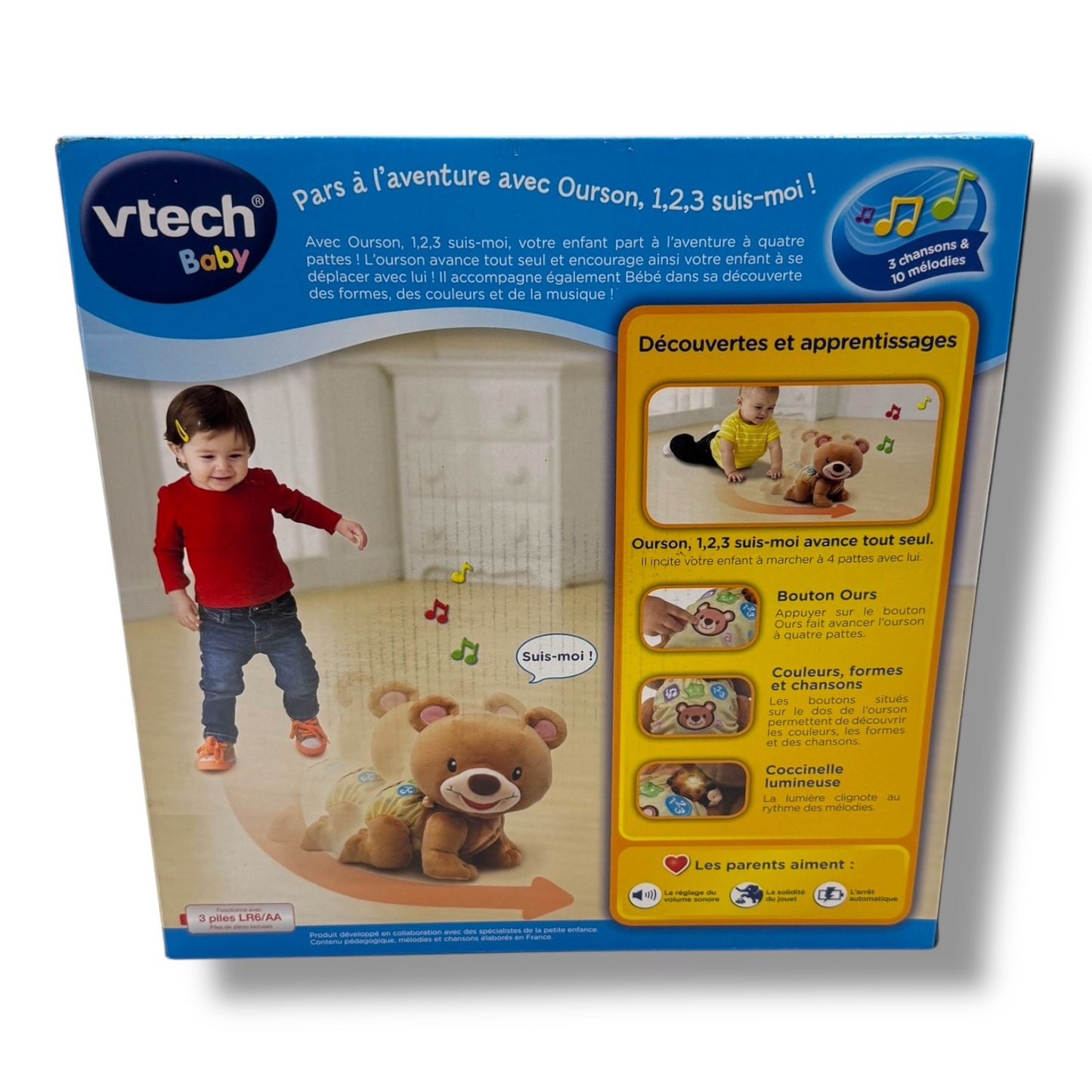 VTECH Bär Kinder Bär Französische Version
