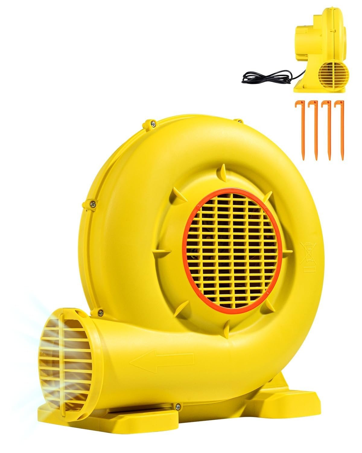 VEVOR Luftgebläse, 870 W & 950 W, 1,3 PS Luftpumpe, kommerzielles Luftgebläse
