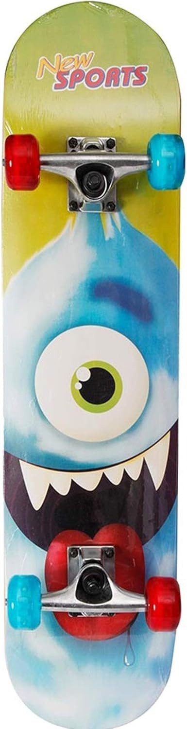 New Sports Skateboard Cyclops, LED Räder, 78 cm