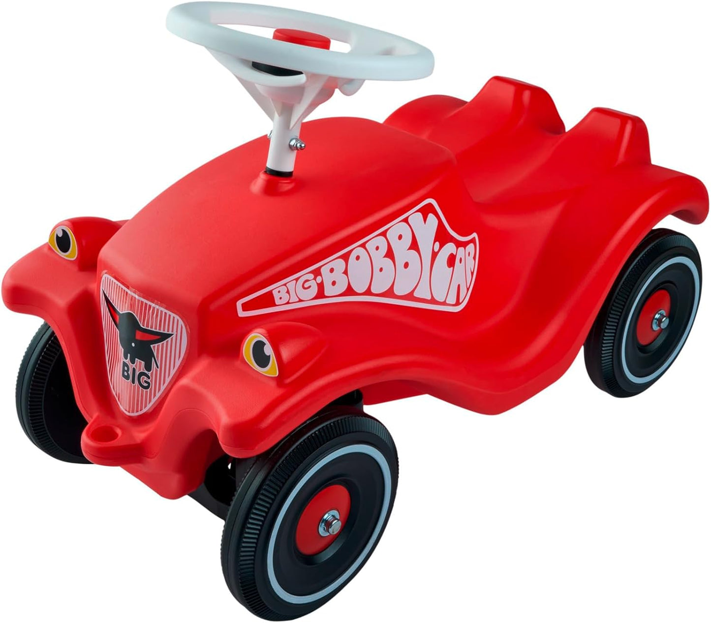 BIG - Bobby - Car Classic – Klassisches Rutschfahrzeug für Jungen & Mädchen | Belastbar bis 50 kg |