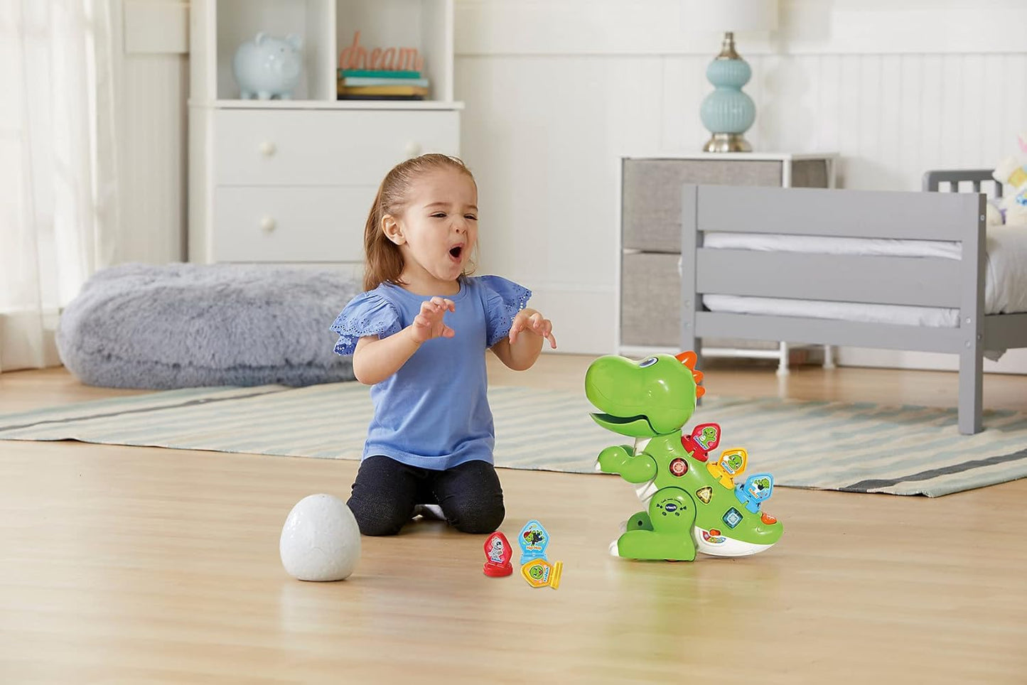 VTech 80 - 518704 – Codi, Mein Lerndino – Babyspielzeug, Mehrfarbig – Wie neu