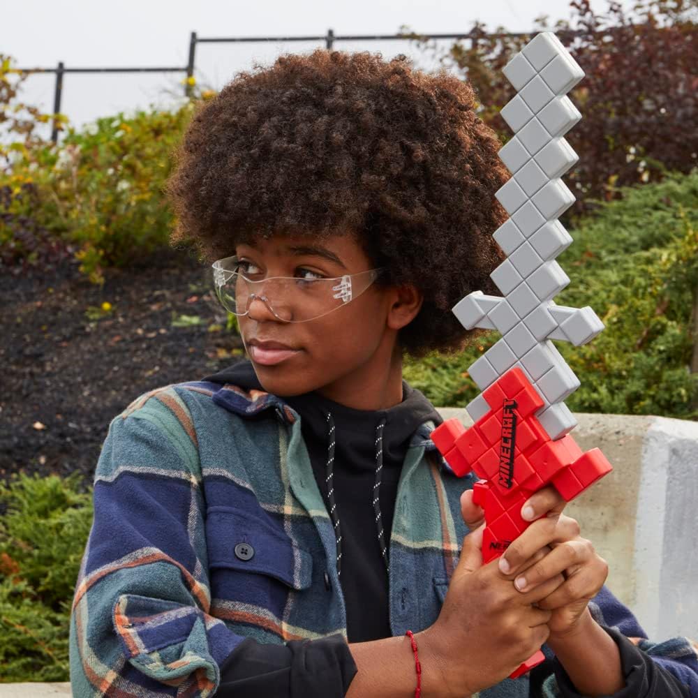 Nerf Minecraft Heartstealer Schwert mit Dart - Blaster