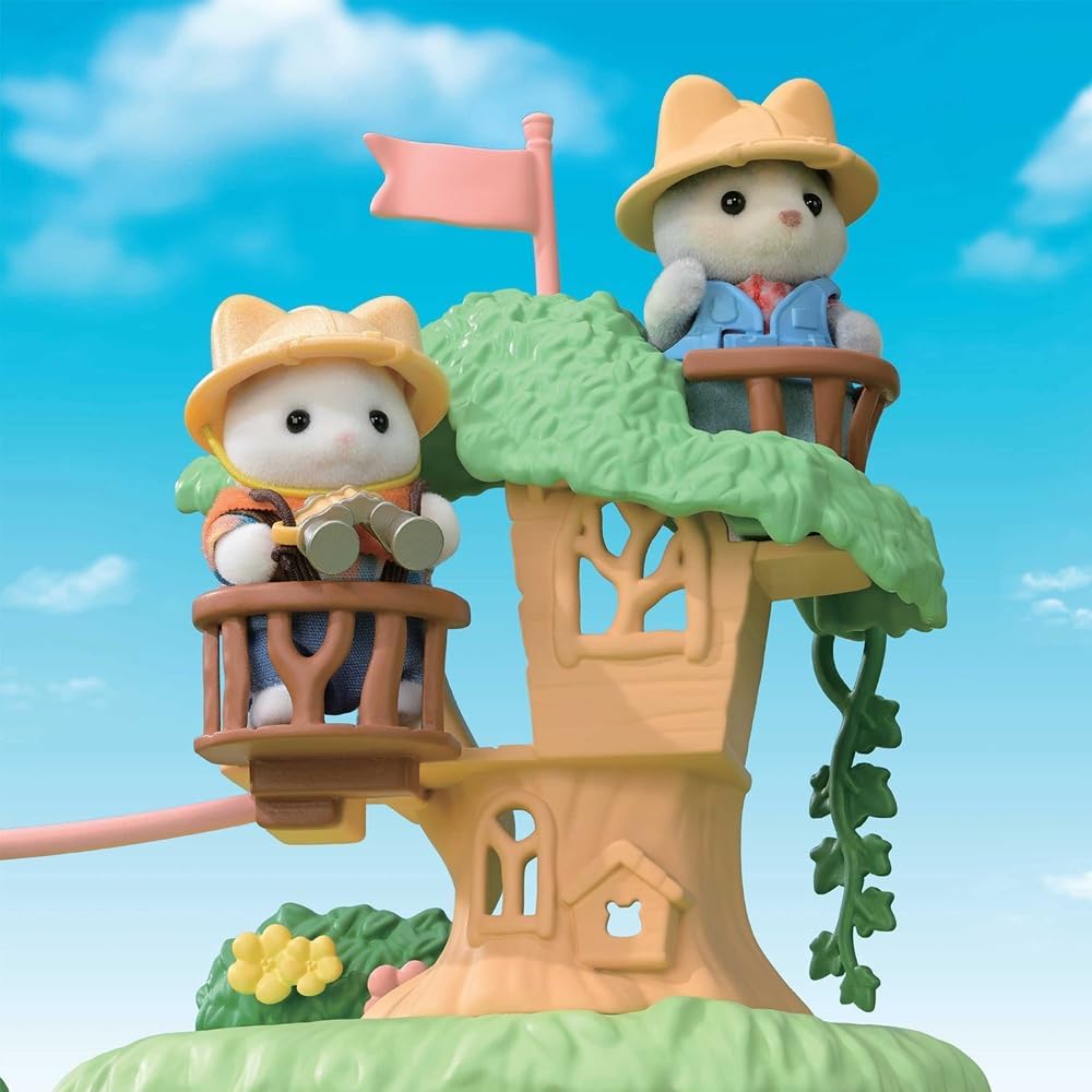 Sylvanian Families - 5762 Abenteuerspielplatz Wasserfall, Tierfigur, Spielzeug für Kinder ab 3 Jahren
