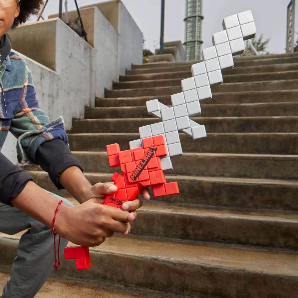 Nerf Minecraft Heartstealer Schwert mit Dart - Blaster