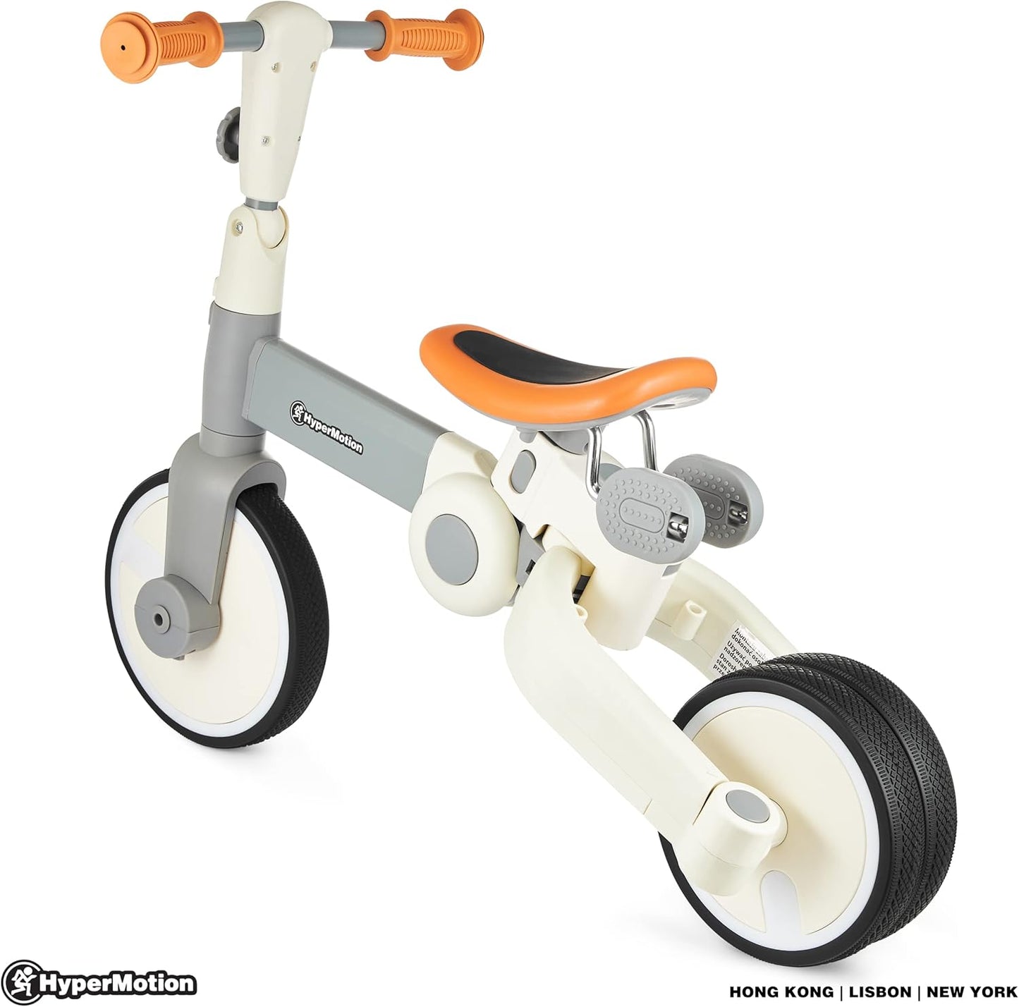 HyperMotion Tobi Rocket 5in1 Kinder Laufrad ab 2 Jahre - Lauflernhilfe