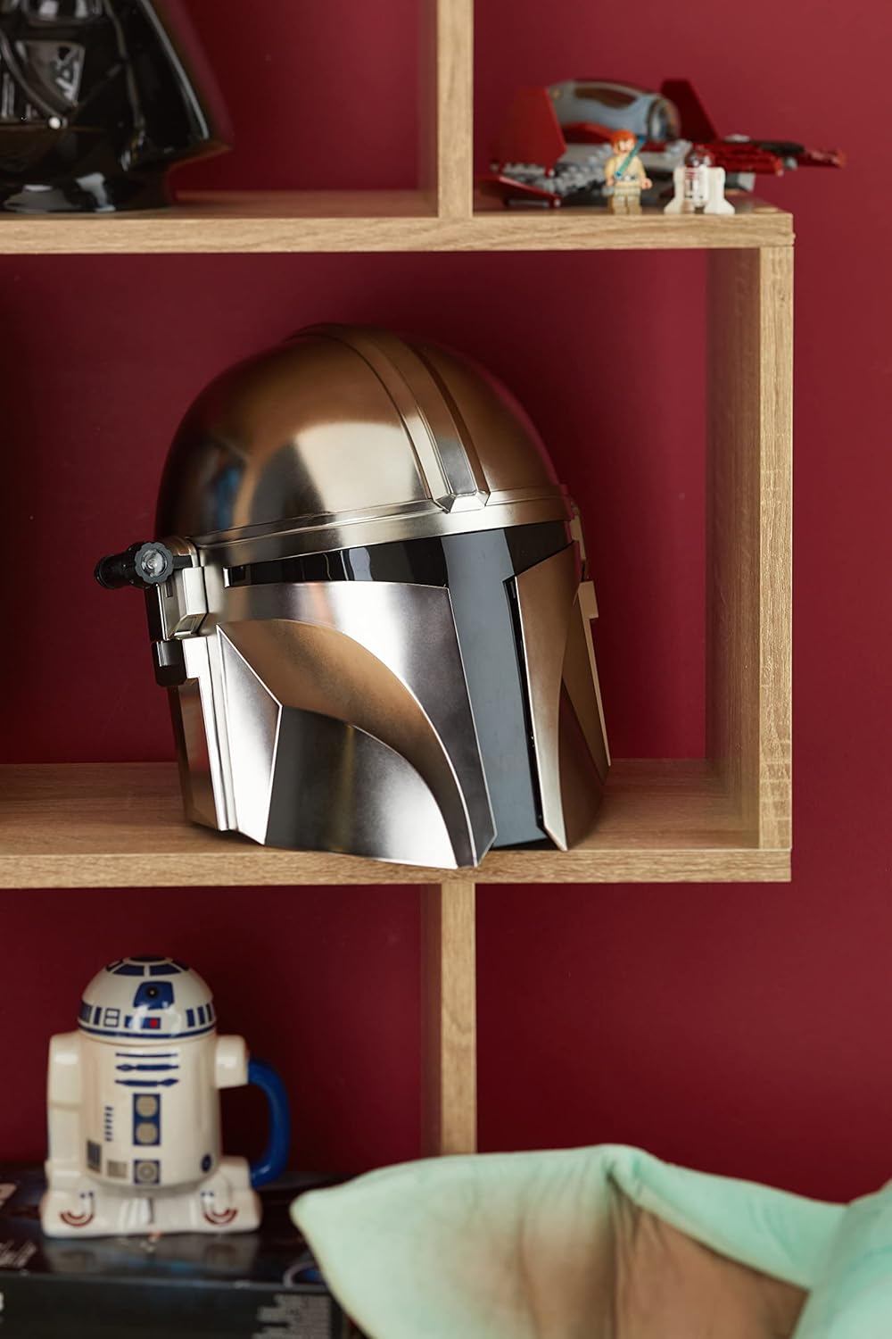 Star Wars – The Black Series Mandalorian Premium Helm (Elektronisch)