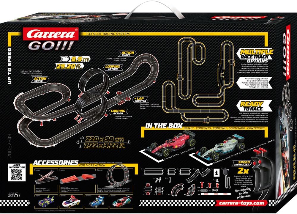 Carrera GO!!! – Up to Speed Rennbahn - Set