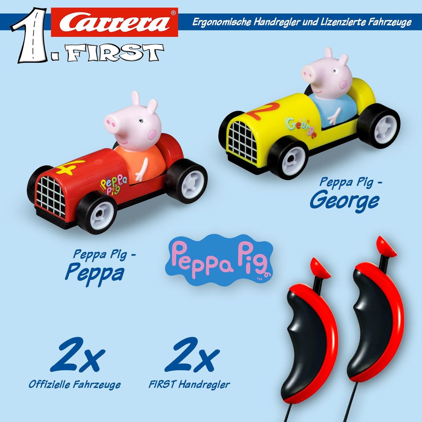 Carrera – Peppa Pig Kids GrandPrix Rennbahn