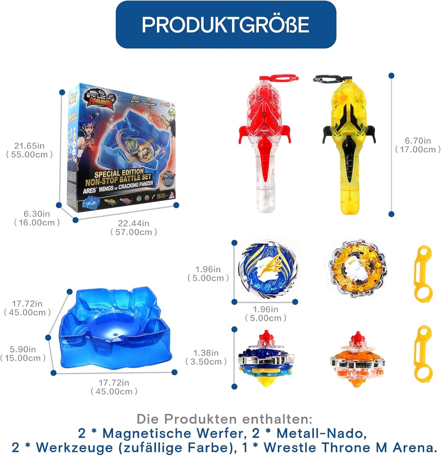 INFINITY NADO Non Stop Battle Arena Set