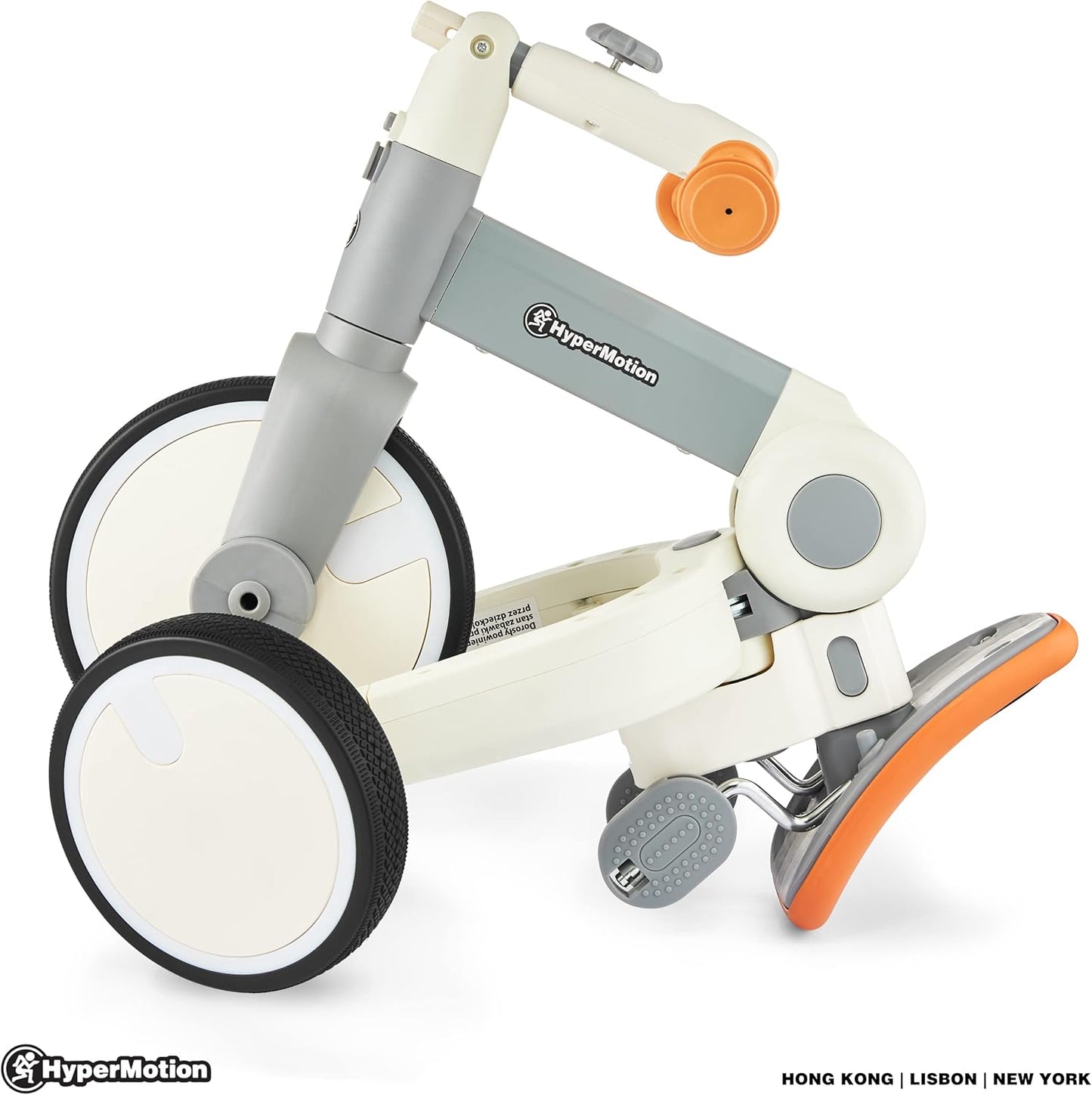 HyperMotion Tobi Rocket 5in1 Kinder Laufrad ab 2 Jahre - Lauflernhilfe