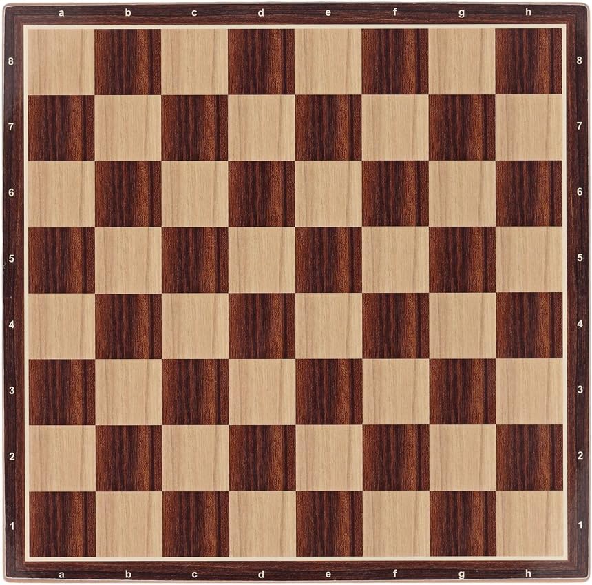 Aquamarine Games Schach - und Parchisbrett (CP029) – 40 x 40 cm