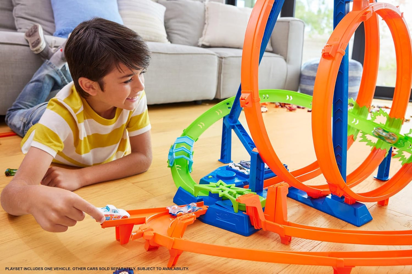 Hot Wheels Track Set – Episches Crash - Rennen (HTP55)