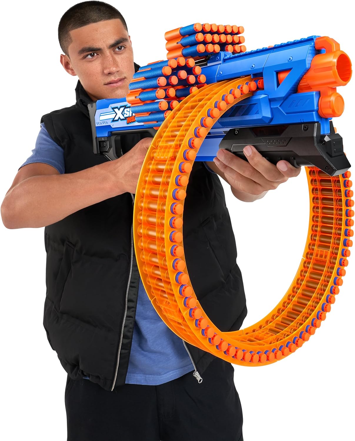 X - Shot Insanity Blaster Mega Barrel mit 72 Darts von ZURU