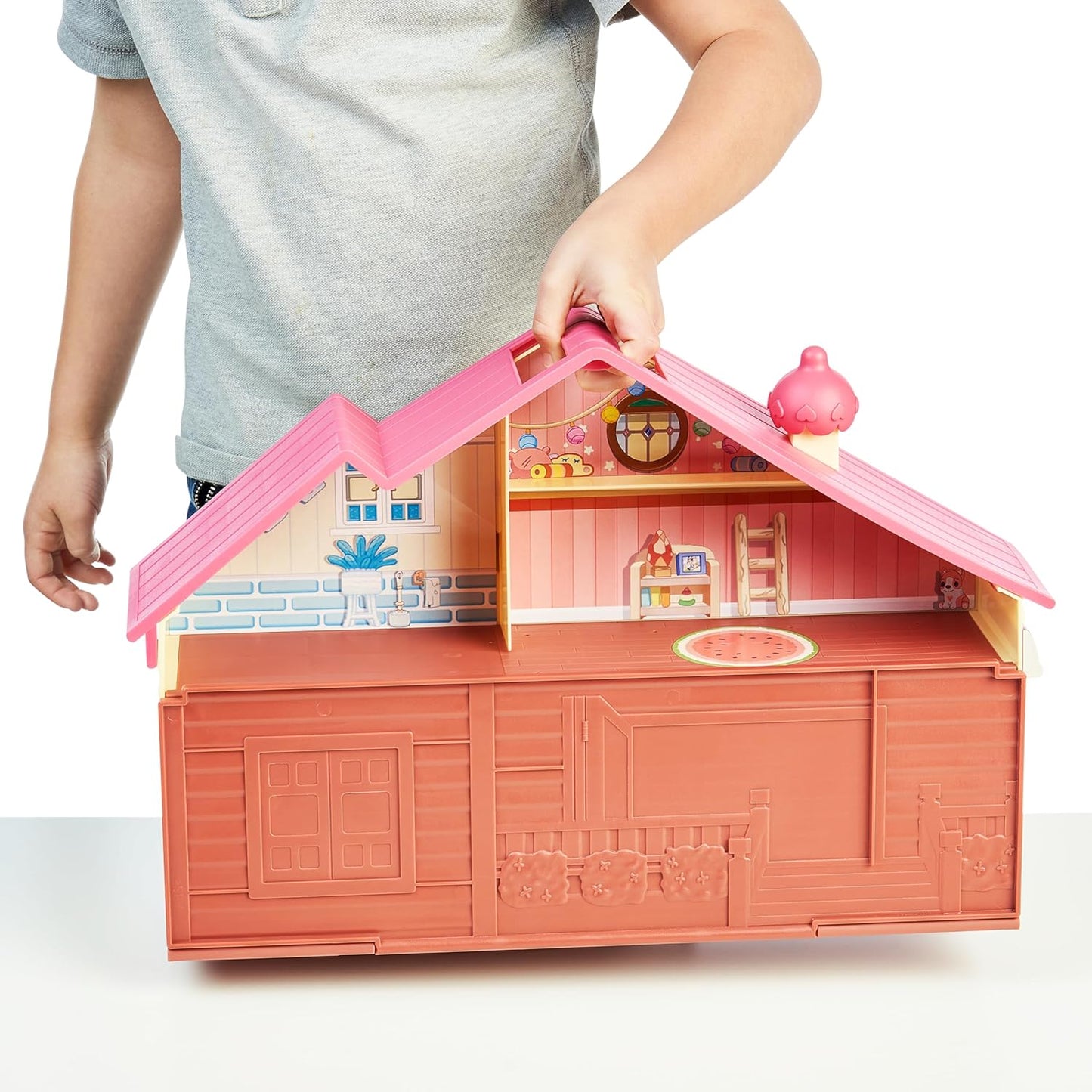 Bluey Spielset – Blueys Familienheim inkl. 6 cm Figur