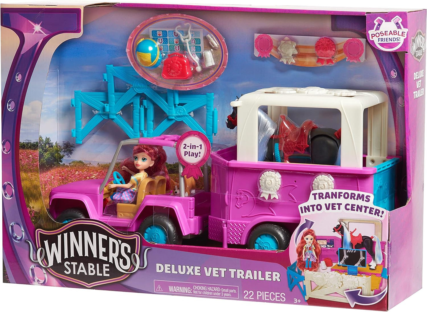 Winner's Stable – Mobiles Tierarztzentrum (22 - teilig)