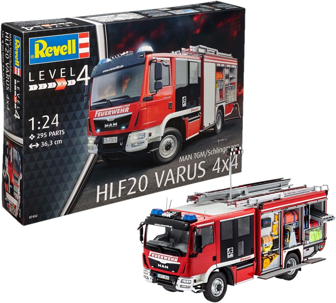 Revell Modellbausatz – Schlingmann HLF 20 VARUS 4x4 |