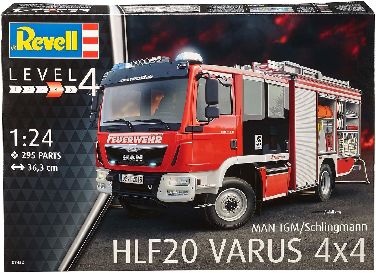 Revell Modellbausatz – Schlingmann HLF 20 VARUS 4x4 |