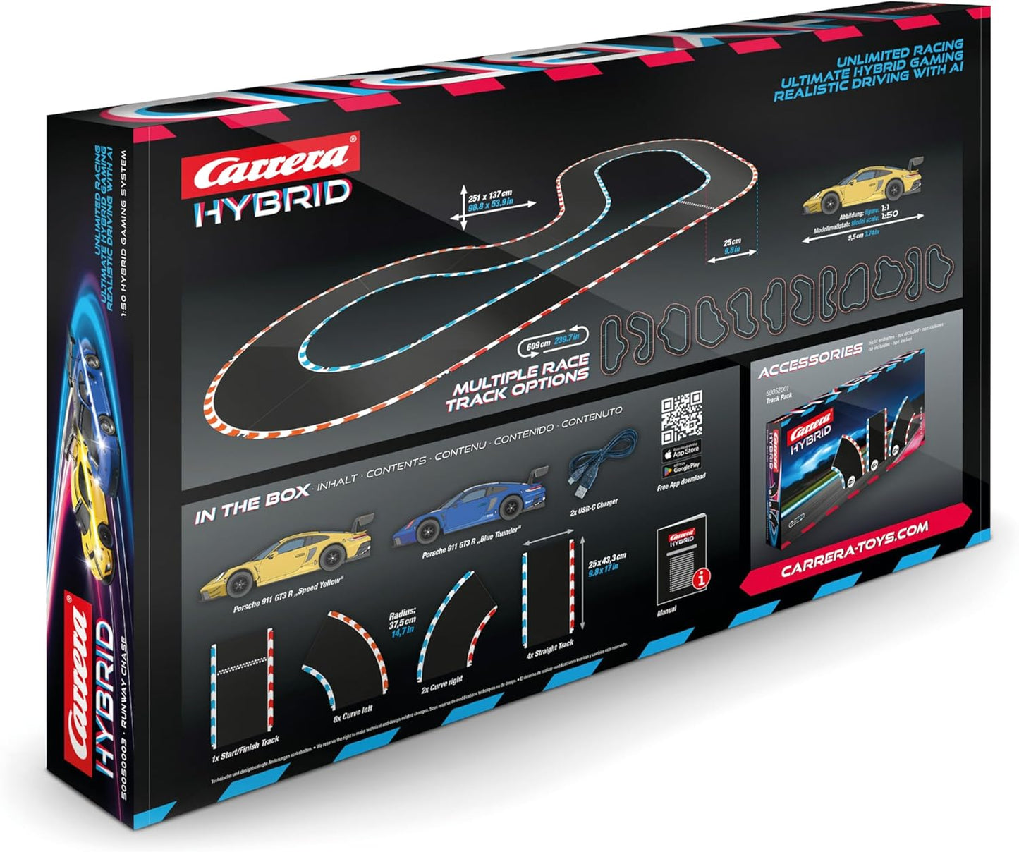 Carrera HYBRID Runway Chase – Rennspaß der neuen Generation