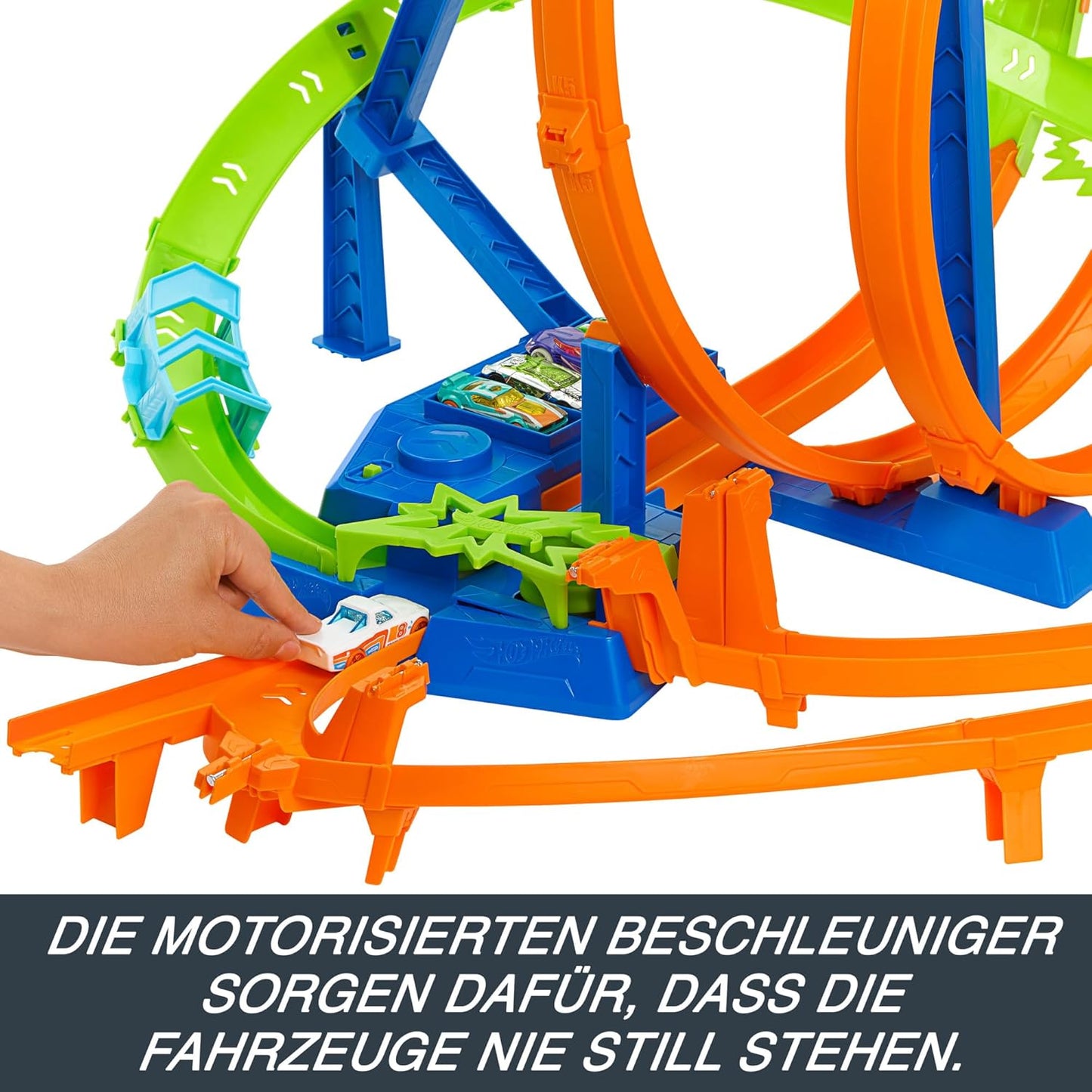 Hot Wheels Track Set – Episches Crash - Rennen (HTP55)