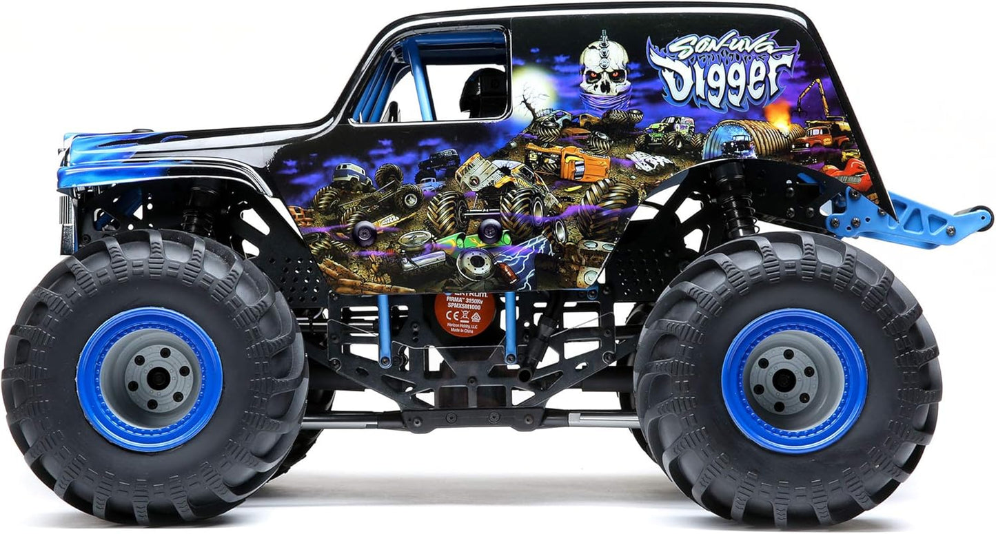 LOSI RC Truck LMT 4WD Monstertruck RTR | Son - UVA Digger | Modell: LOS04021T2 | B - Ware
