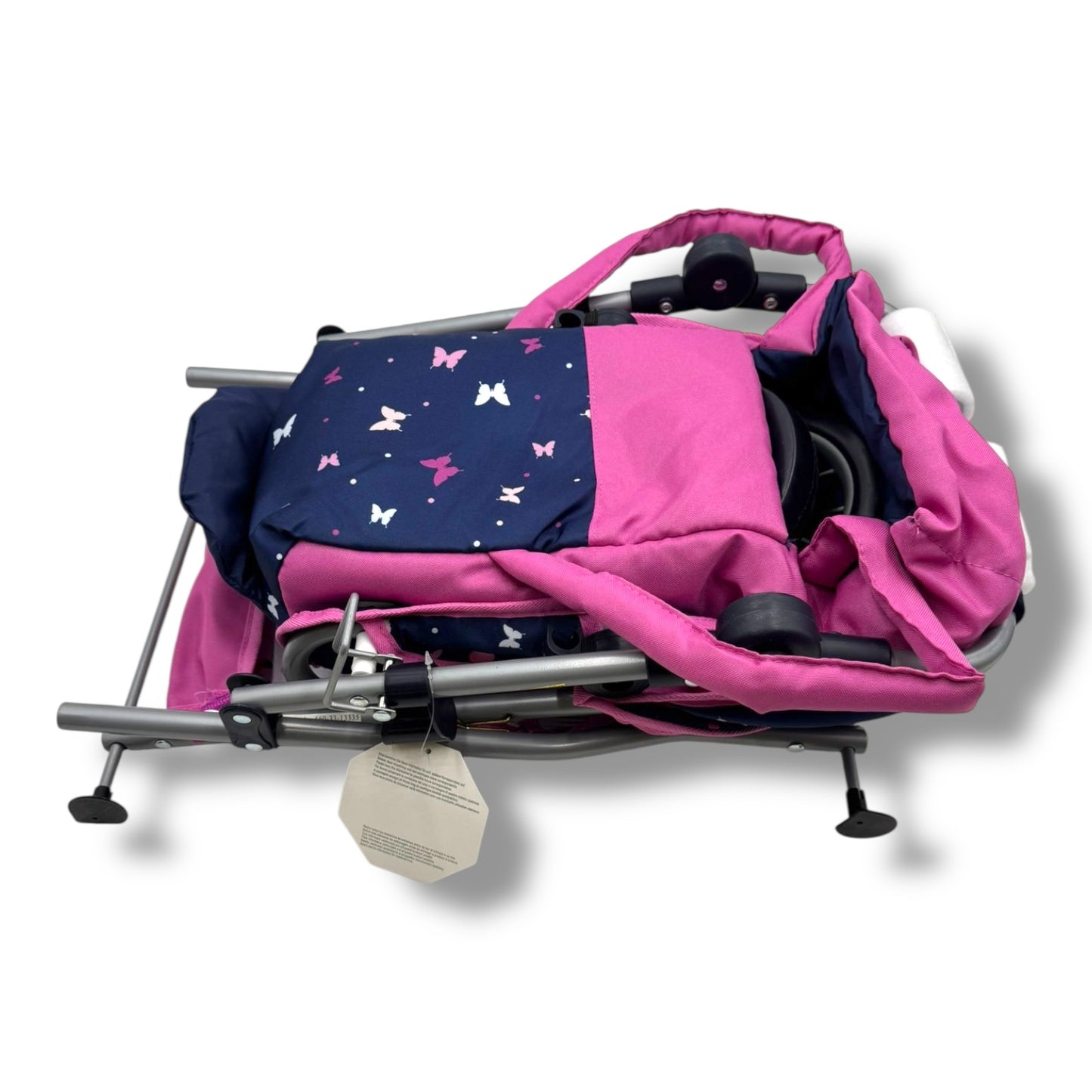 Bayer Chic 2000 - Puppenwagen Leni, 2in1 Kombipuppenwagen mit herausnehmbarer Tragetasche