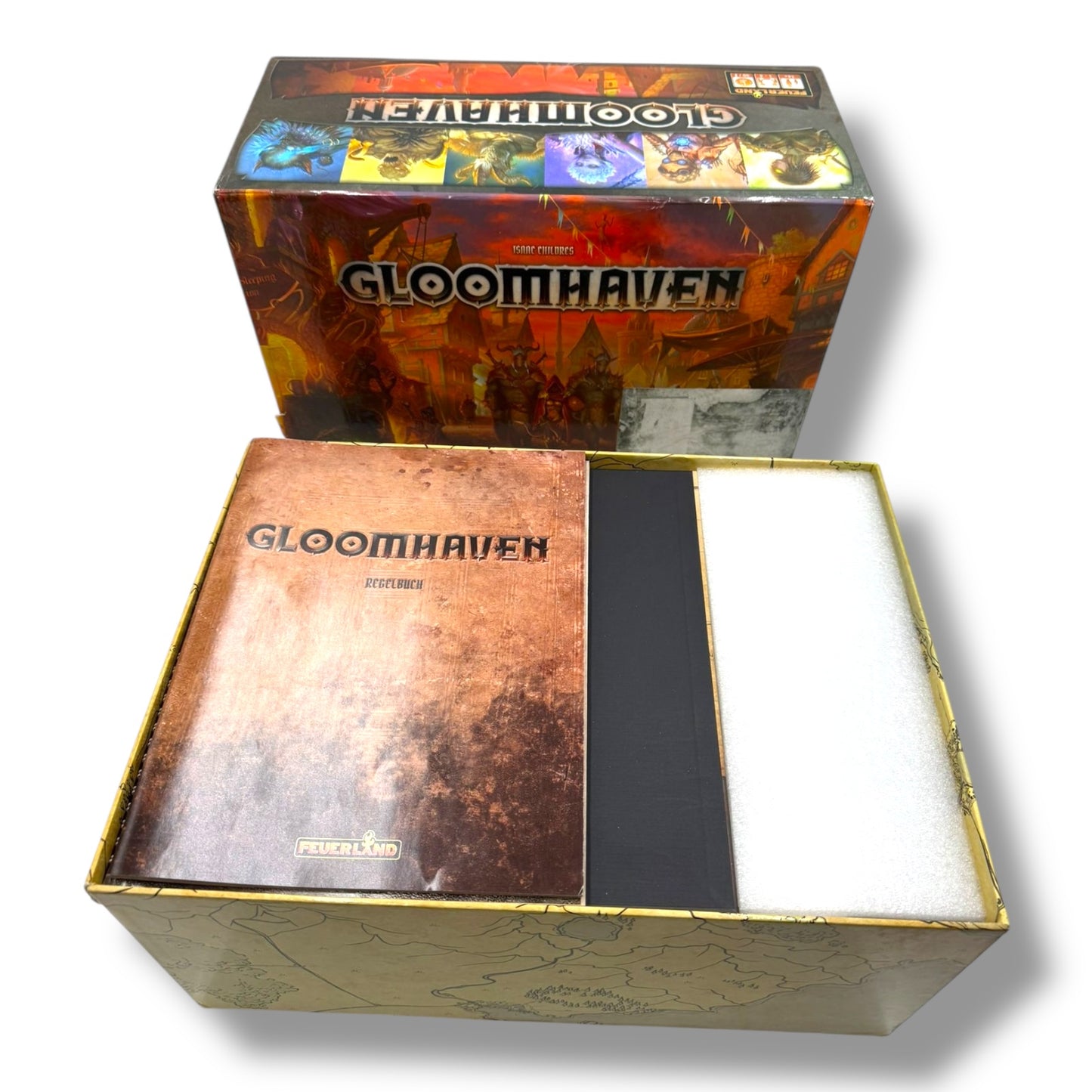 euerland Spiele – Gloomhaven | Episches Koop - & Strategie - Brettspiel – Wie neu