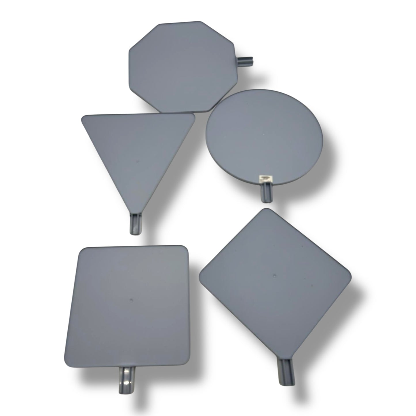 JAMARA 460257 – Traffic - Set Grand A | 5 verschiedene Verkehrsschilder | Stecksystem | Robuster & leichter Kunststoff
