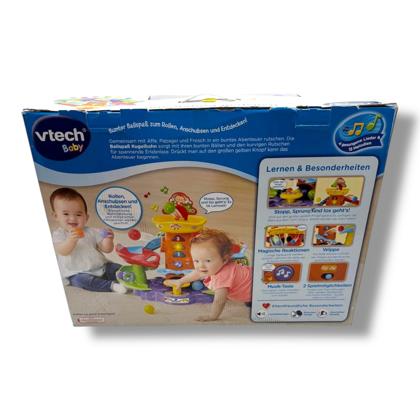 VTech 80 - 505404 Ballspass Kugelbahn Babyspielzeug