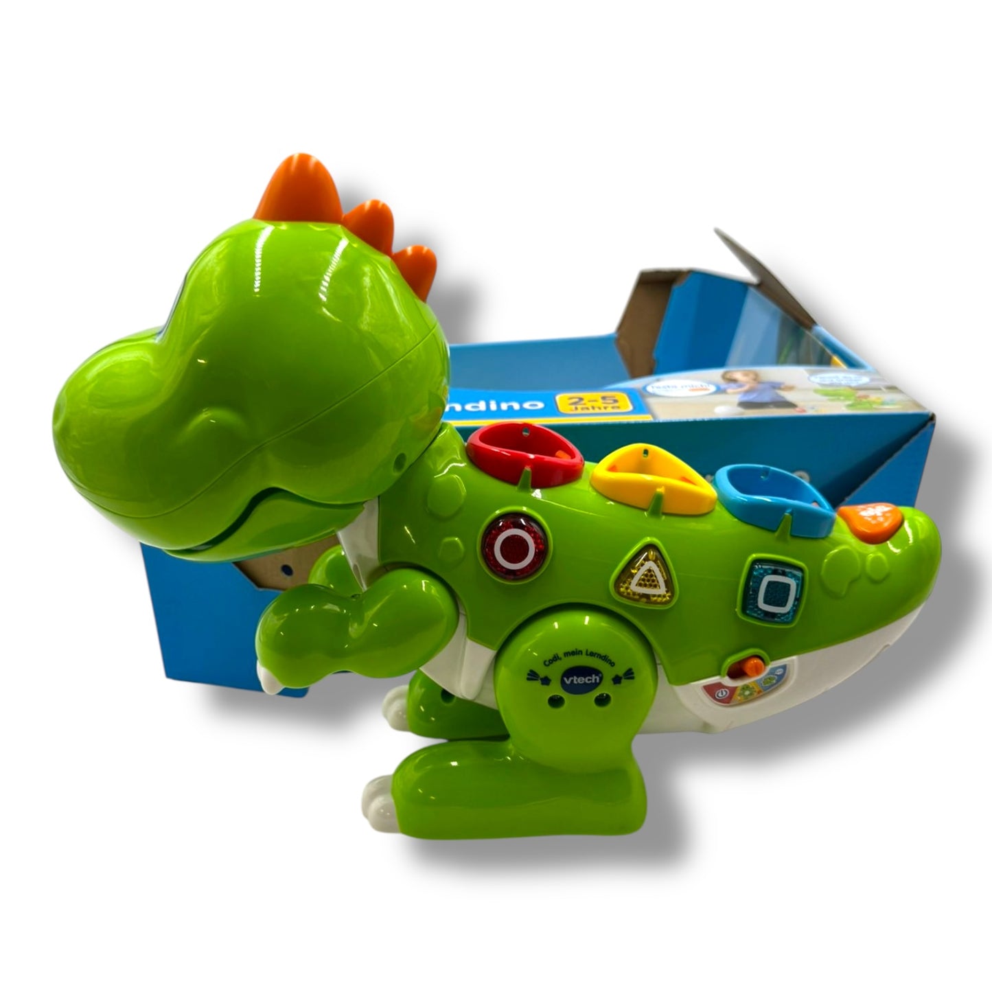 VTech 80 - 518704 – Codi, Mein Lerndino – Babyspielzeug, Mehrfarbig – Wie neu