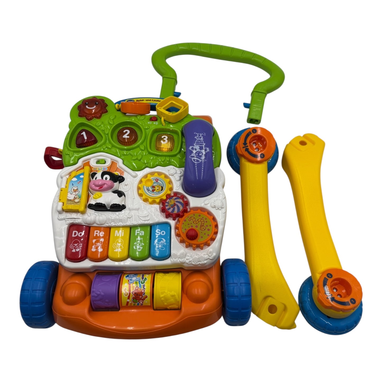 VTech Baby Spiel - und Laufwagen – Lauflernwagen mit regulierbarer Geschwindigkeit