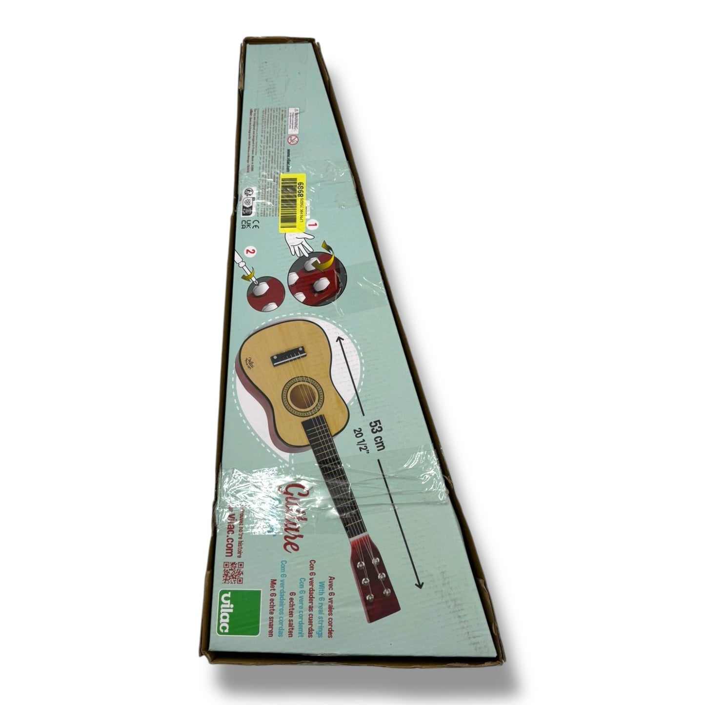 Vilac - Gitarre aus Naturholz (8358)