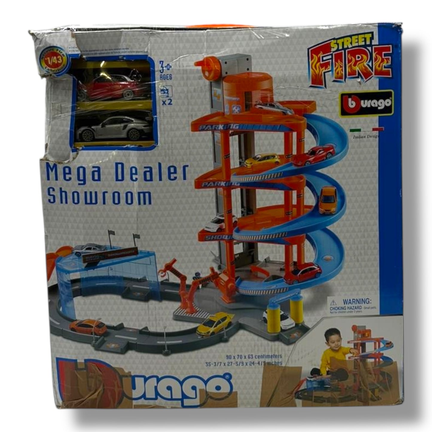 BURAGO 18 - 30031 - 1:43 Street Fire Garage