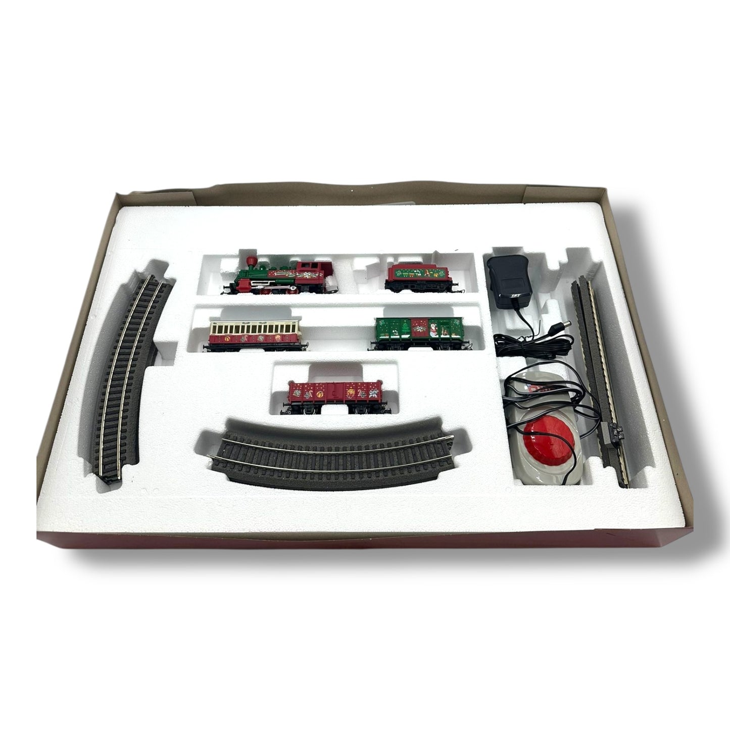 PIKO pi57081 – Dampflok mit Tender Start - Set Weihnachten