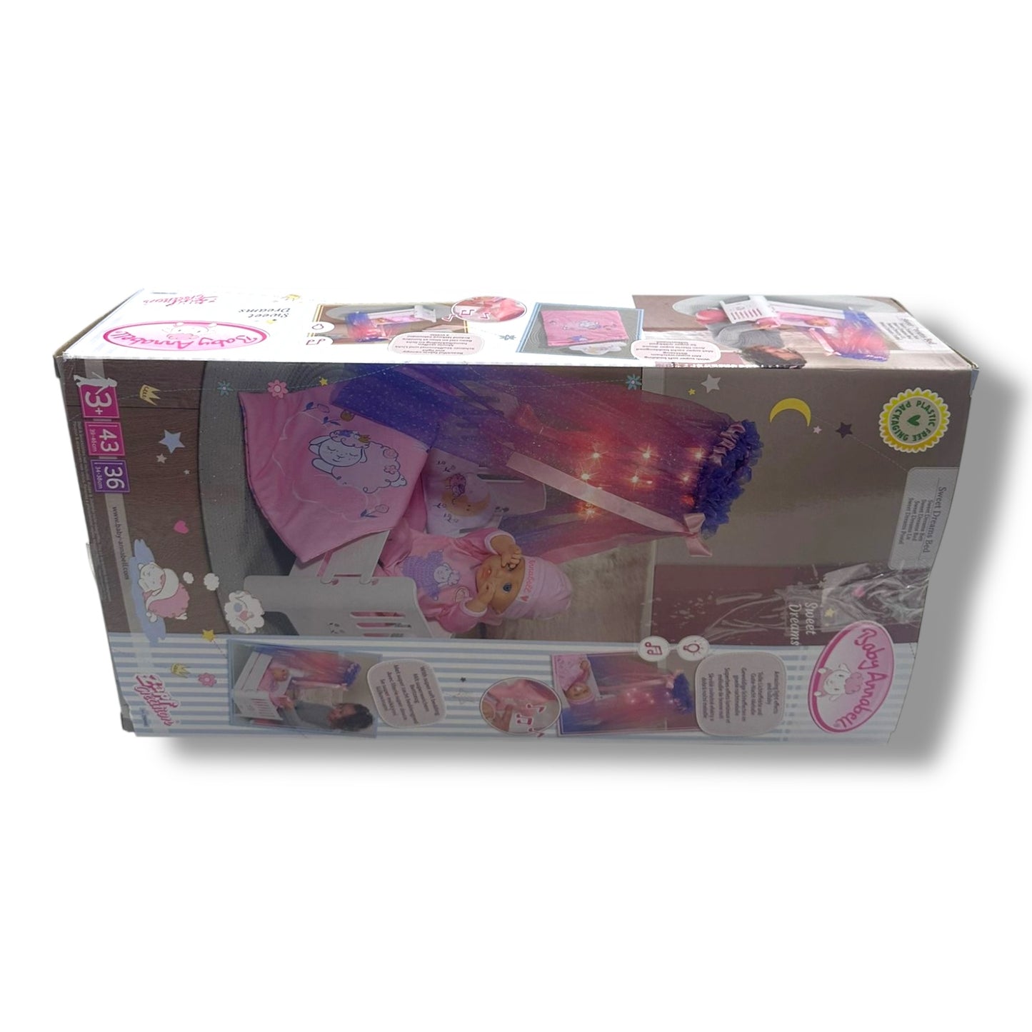 Baby Annabell – Sweet Dreams Puppenbett mit Himmel