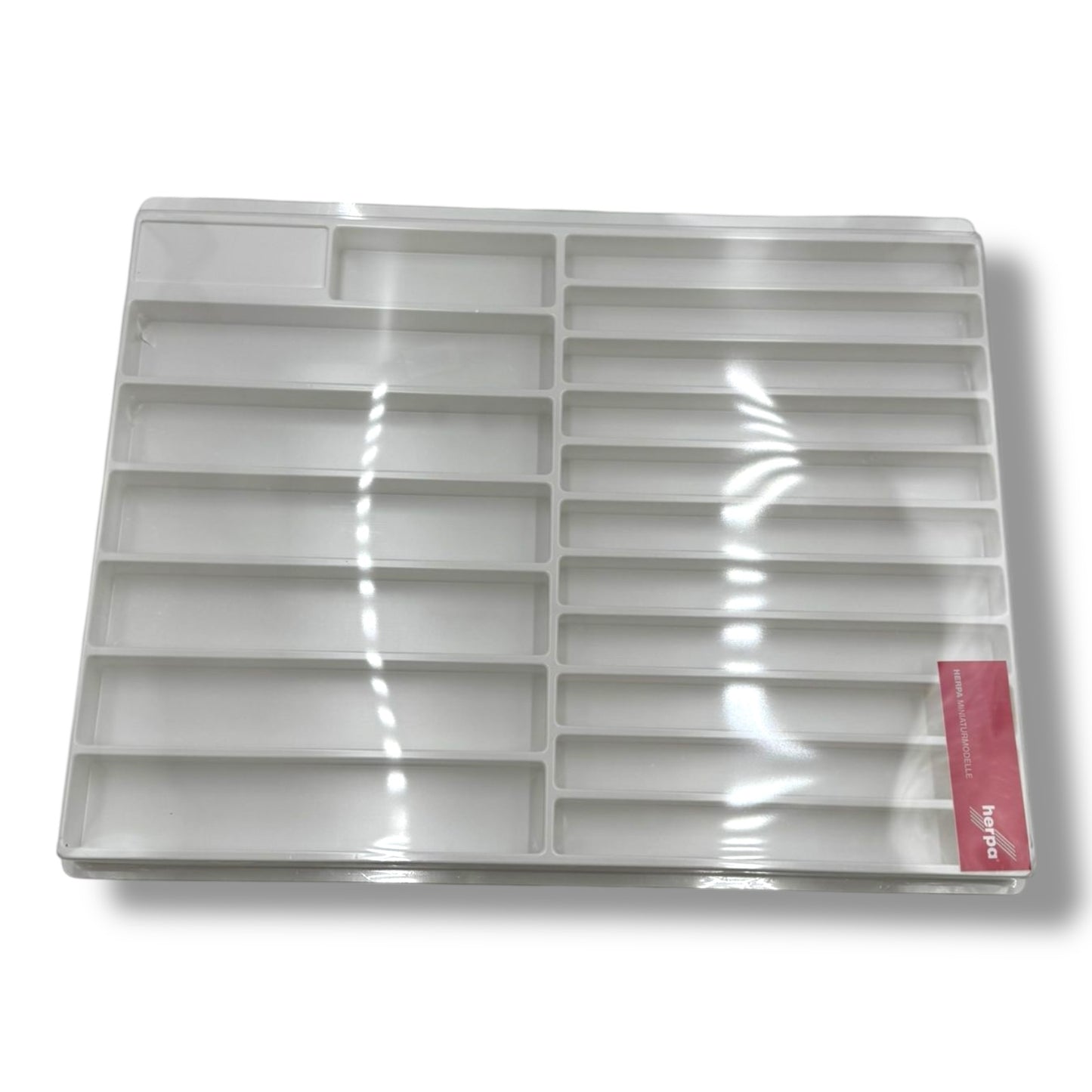 Herpa 029209 – PKW/Transporter - Schaukasten (Hängevitrine, weiß)