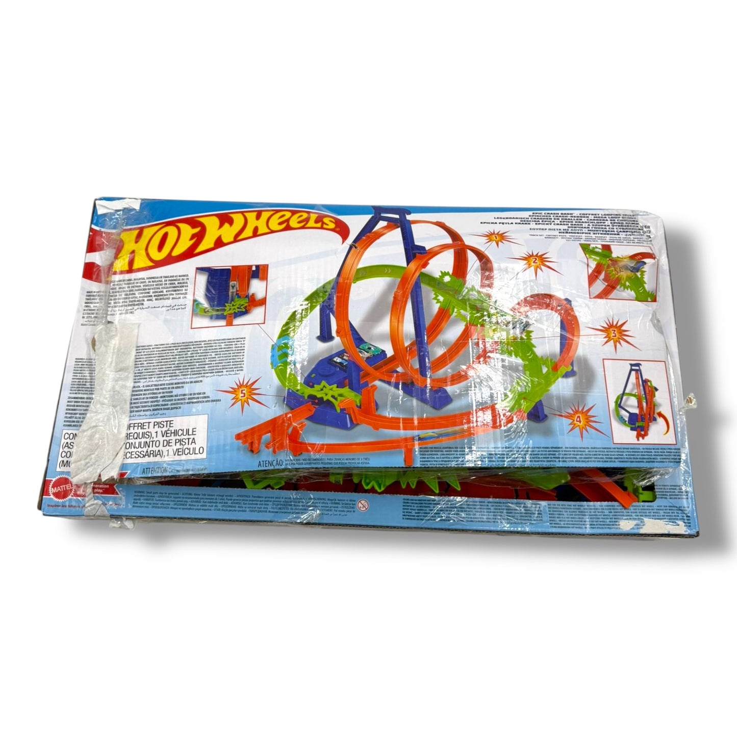 Hot Wheels Track Set – Episches Crash - Rennen (HTP55)