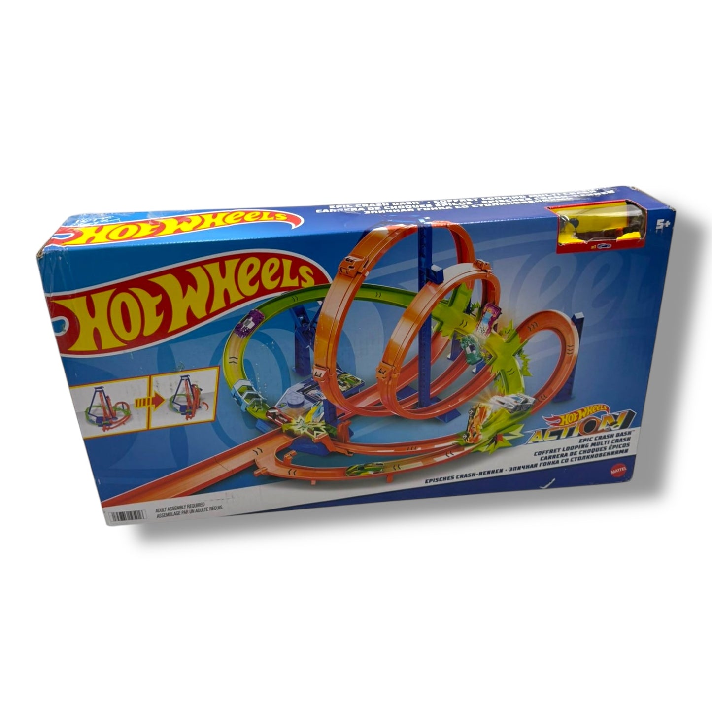 Hot Wheels Track Set – Episches Crash - Rennen (HTP55)