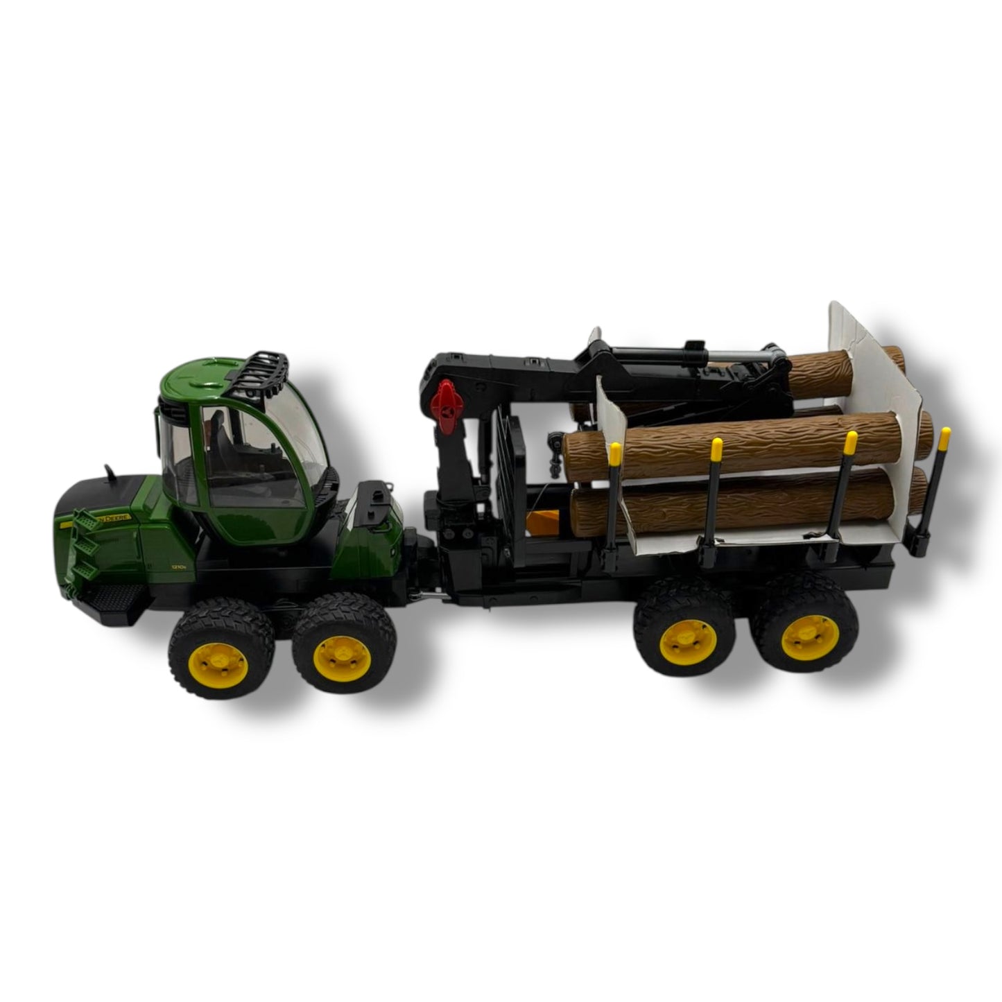 Bruder 2133 – John Deere Traktor mit Anhänger