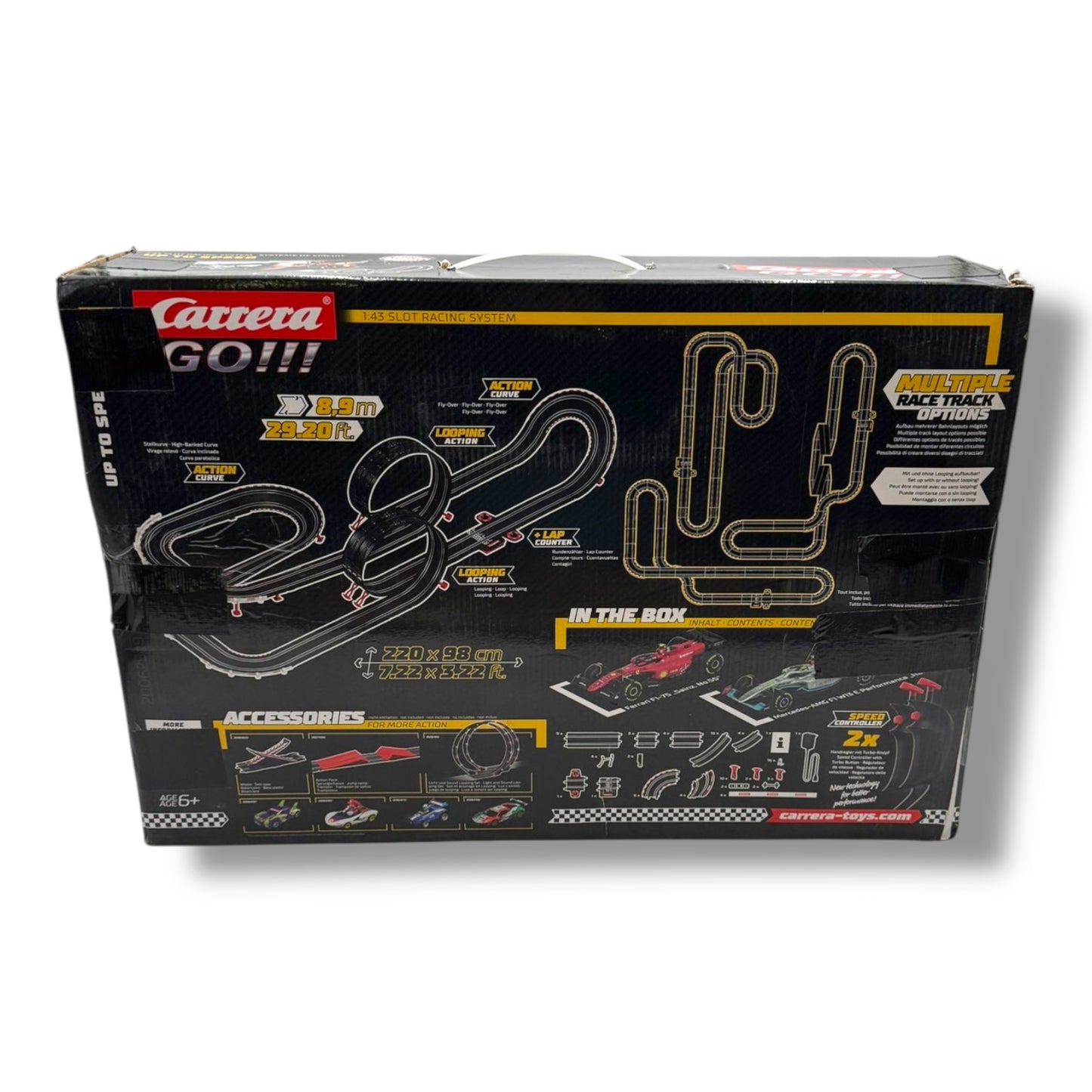 Carrera GO!!! – Up to Speed Rennbahn - Set