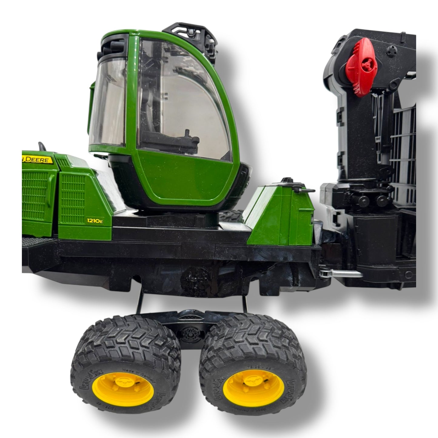 Bruder 2133 – John Deere Traktor mit Anhänger
