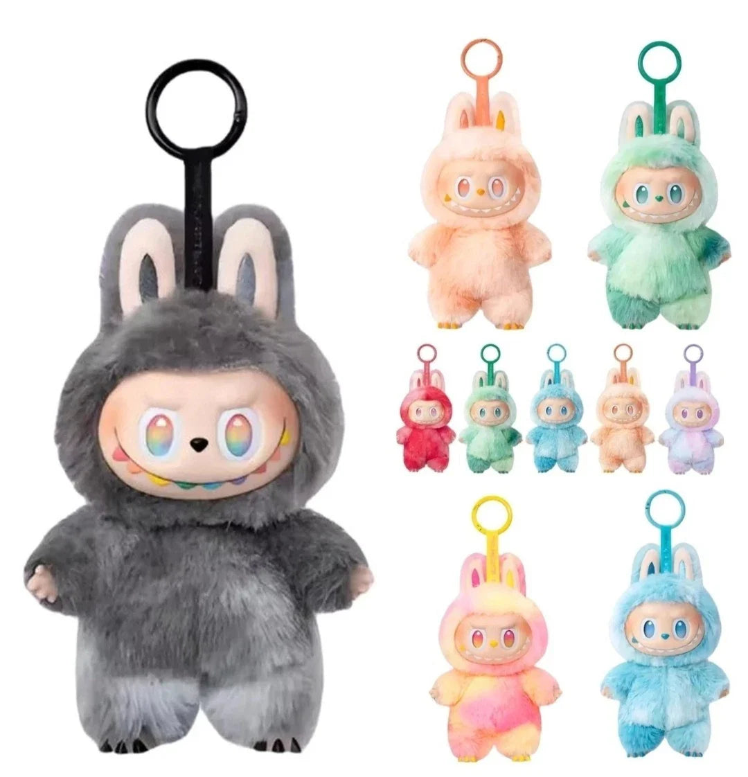 POP MART The Monsters Labubu Big into Energy plush figure keychain in various colors, new and unopened blind box collectible