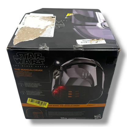 Star Wars Hasbro Wars The Black Series The Mandalorian elektronischer Premium Helm