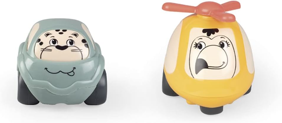 Smoby – Little Smoby Parkhaus mit Auto, Hubschrauber und Zubehör