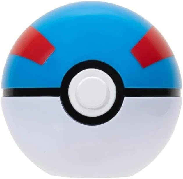 Pokémon PKW3647 – Clip &amp; Go Gürtel Set mit Luxusball, Superball &amp; Glumanda Figur