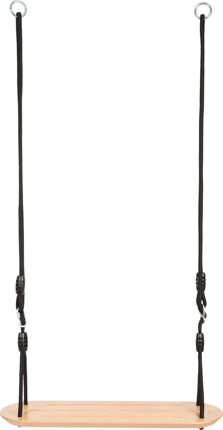 small foot Brettschaukel XL „Black Line“ – extra breite Holzschaukel