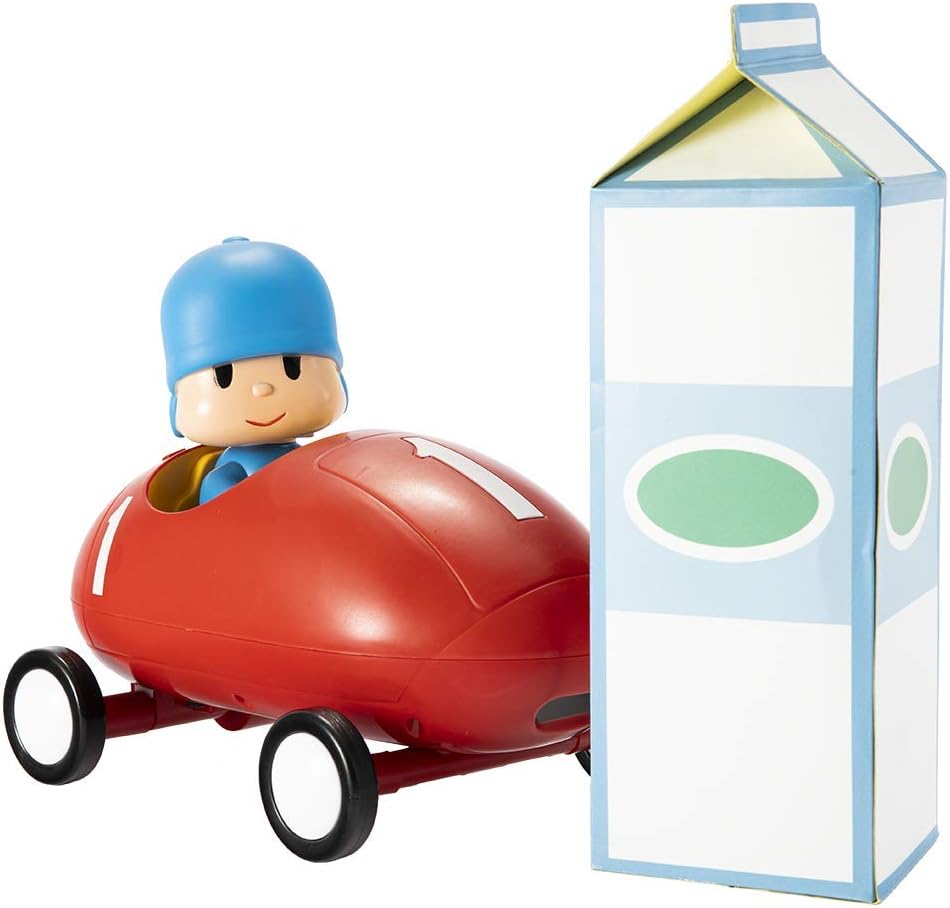 Rennwagen - Pocoyo - Pocoyo Rennwagen - Rot - Zwei Geschwindigkeiten - Musik aus der Serie